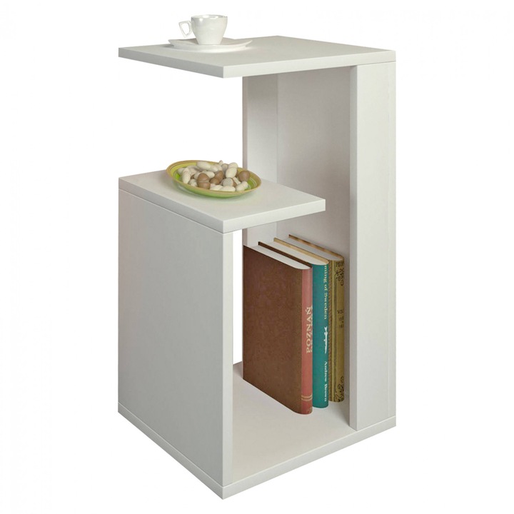 Masuta De Cafea Masuta, Alb, 35x29,5x60 Cm