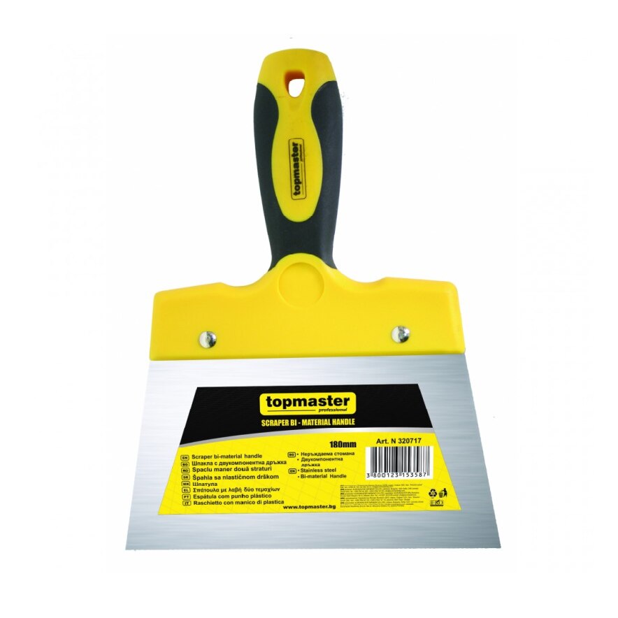 Spaclu cu maner plastic 160mm, Topmaster 320716