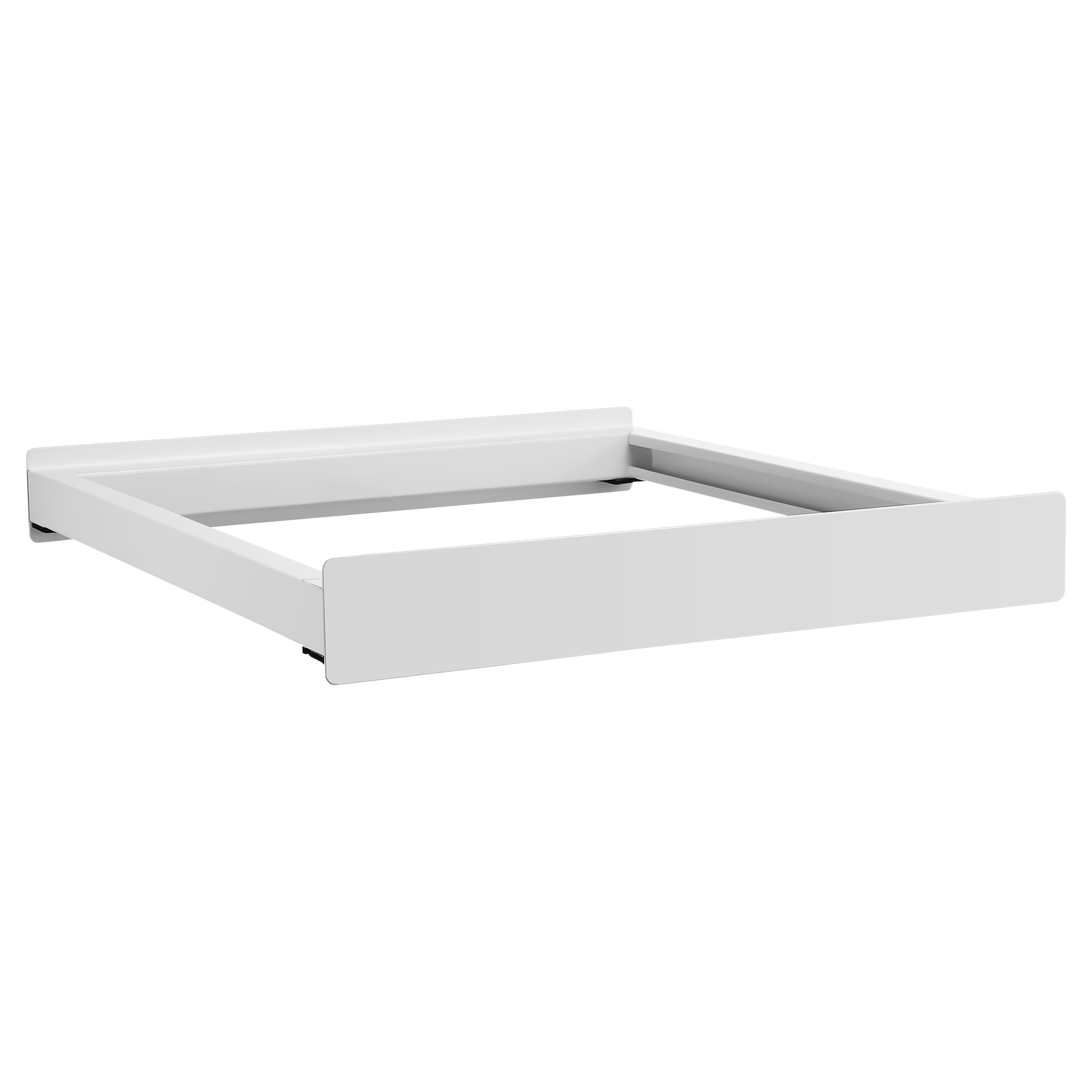 Cadru universal suprapunere uscator - masina de spalat rufe, en.casa, AAWR-8012, otel, 7,5 x 60 x 54 cm, alb