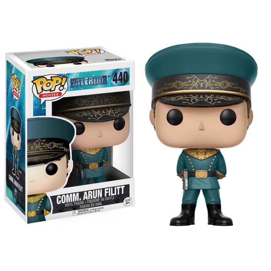 Figurina Comm. Arun Filitt, FunKo, Pop, Valerian, 10 cm, Multicolor