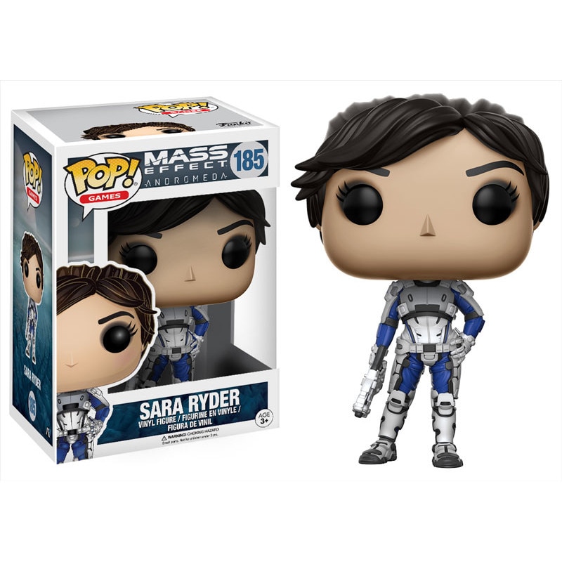 Figurina Sara Ryder, FunKo, Pop, Mass Effect Andromeda, 10 cm, Multicolor