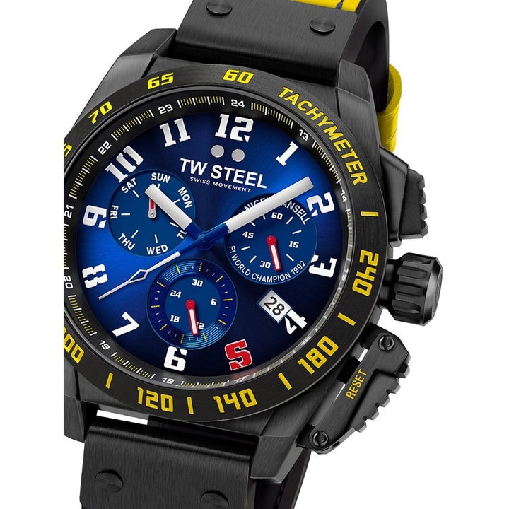 Мъжки часовник Tw Steel TW1017, Кварцов, 46мм, 10ATM