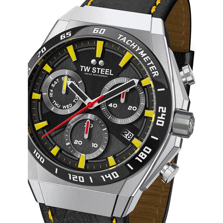 Мъжки часовник Tw Steel CE4071, Кварцов, 44мм, 10ATM