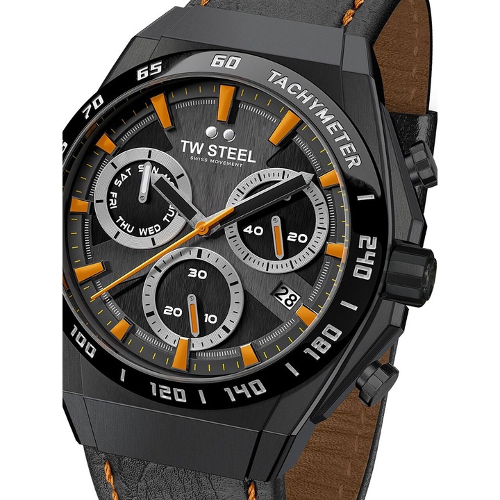Мъжки часовник Tw Steel CE4070, Кварцов, 44мм, 10ATM
