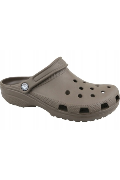 Crocs, Унисекс крокс Classic с широк дизайн и отворена пета, Кафяв, 36-37