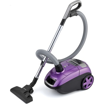 Aspirator cu sac Heinner HVC-VBS750PP, putere 750W, putere de aspirare: 200W, sac textil 2.5 L, putere variabila cu indicator LED, nivel de zgomot: 80dB, Mov Aspirator cu sac Heinner HVC-VBS750PP, putere 750W, putere de aspirare: 200W, sac textil 2.5 L, putere variabila cu indicator LED, nivel de zgomot: 80dB, Mov