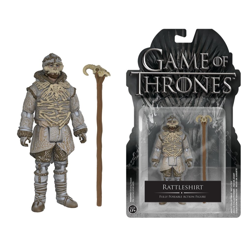 Figurina Rattleshirt, FunKo, Game of Thrones, 10 cm, Multicolor