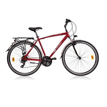 Bicicleta Alfa Romeo, Touring City, Roti 28 inch, 24 viteze, Rosu Bicicleta Alfa Romeo, Touring City, Roti 28 inch, 24 viteze, Rosu