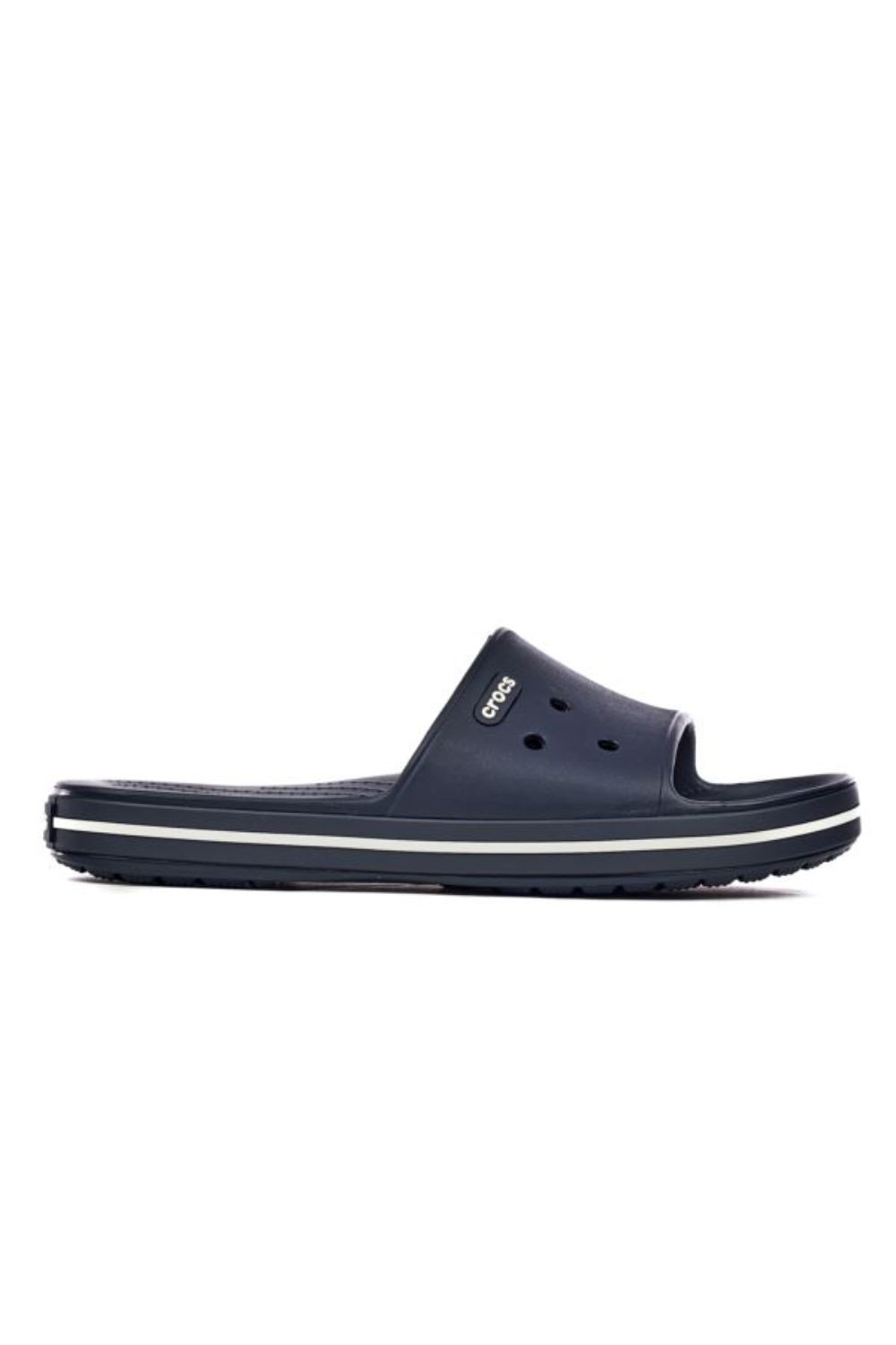 Papuci pentru barbati, Crocs, Crocband III Slide, Albastru inchis, 48-49 EU