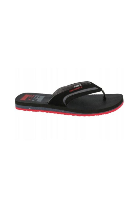 Slapi, New Balance, M6079BRD, Piele, Negru, 40 EU