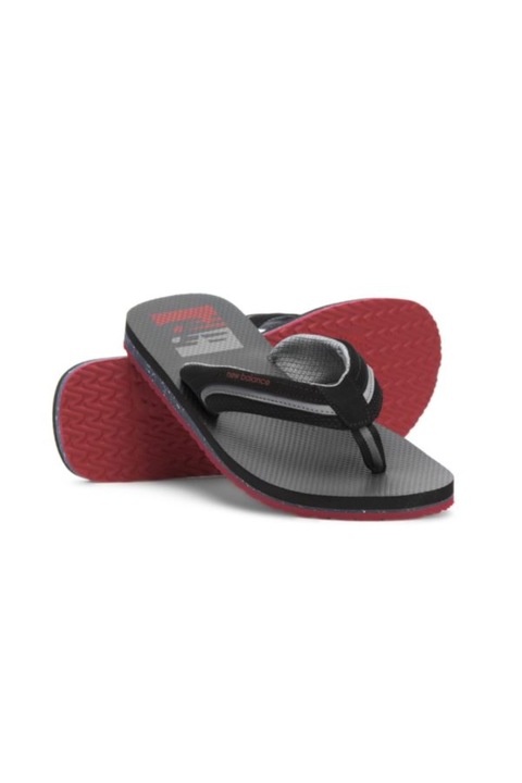 Slapi, New Balance, M6079BRD, Piele, Negru, 40 EU
