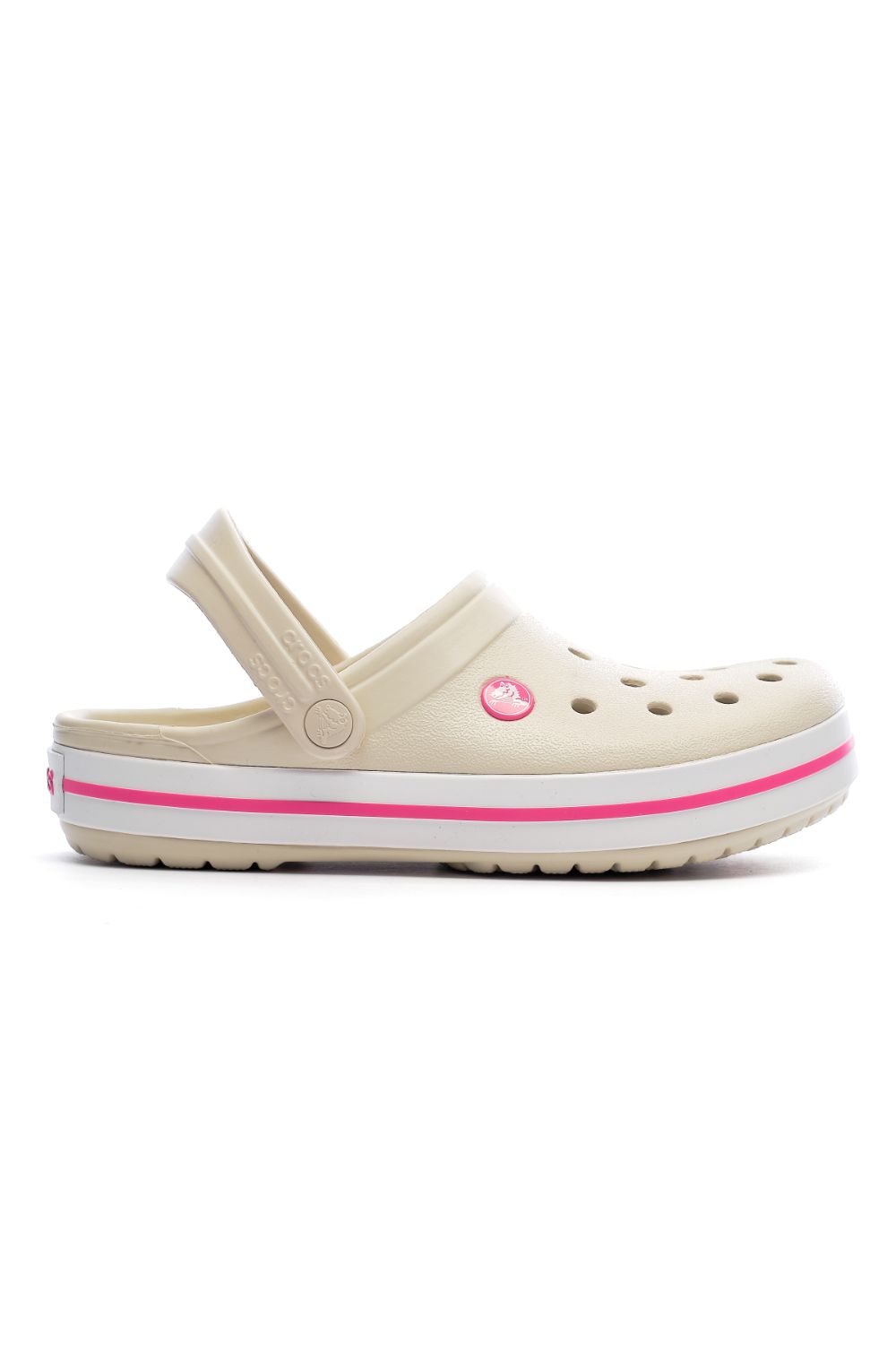 Saboti Crocs, Crocband, Material sintetic, Bej, 42-43 EU