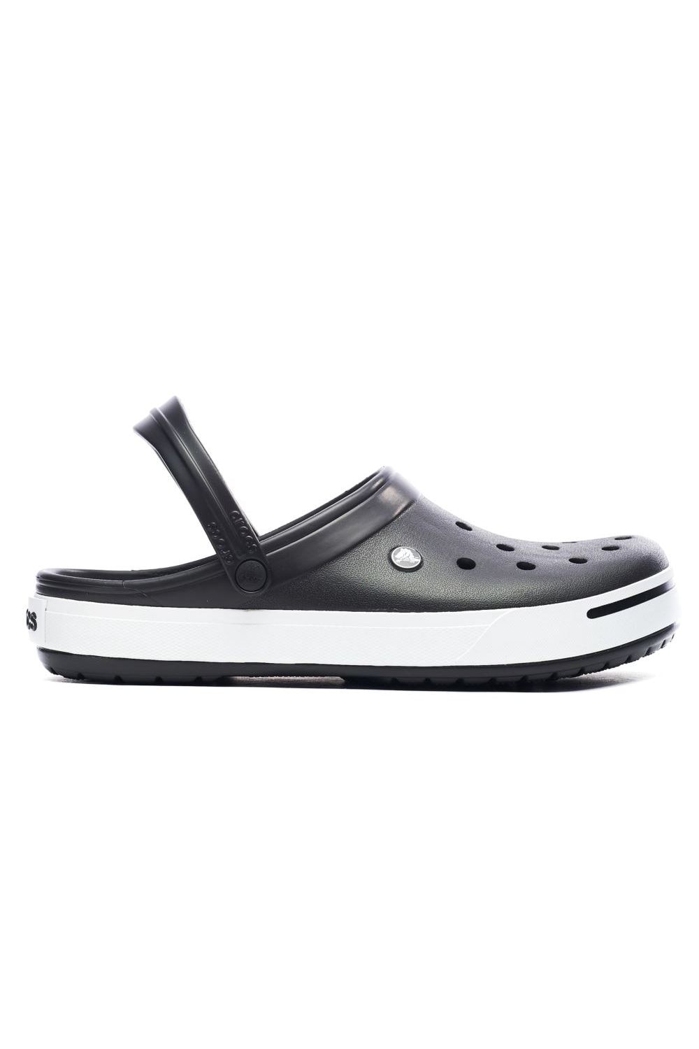 Saboti Crocs, Crocband, Material sintetic, Negru, 46-47 EU