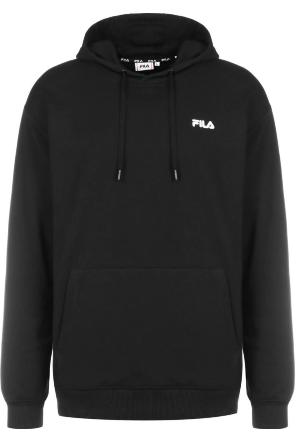 Hanorac barbati, Fila Men Dacian 689024-002, Bumbac/Poliester, Negru, Negru