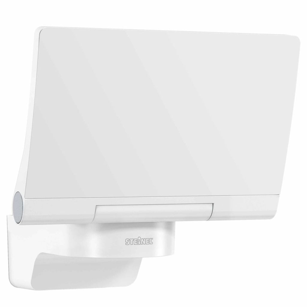 Proiector de exterior XLED Home 2 Slave, Steinel, Plastic, IP44, 18 x 16,1 x 18,1 cm, Alb