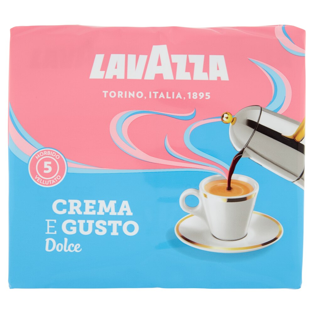 Cafea macinata Lavazza Crema E Gusto-gust dulce 2X250 gr