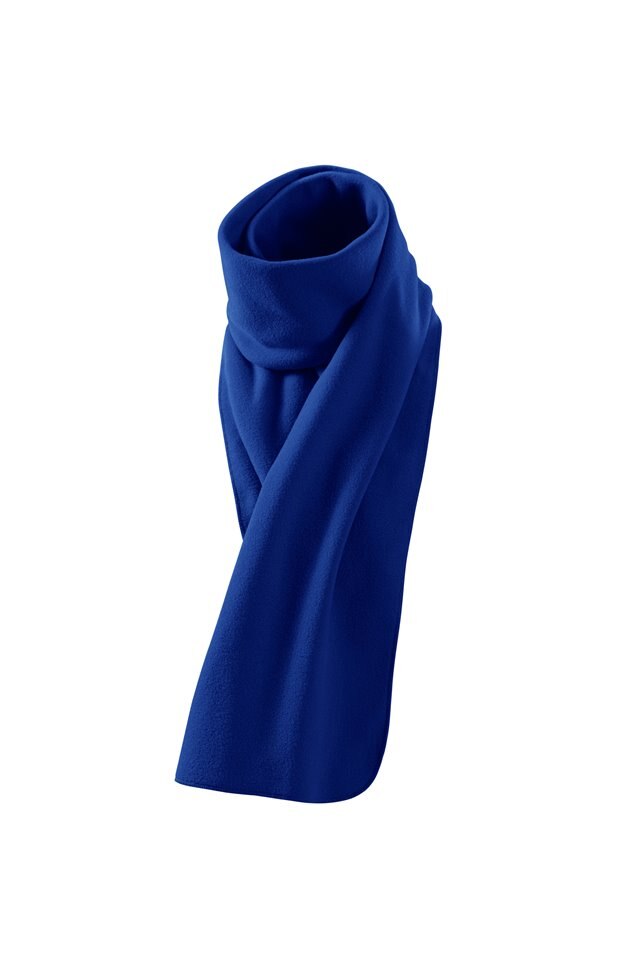 Fular fleece unisex - 526, albastru regal, uni