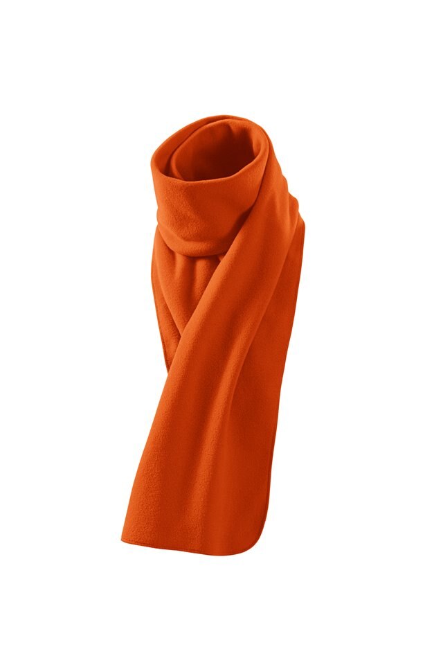 Fular fleece unisex - 526, portocaliu, uni
