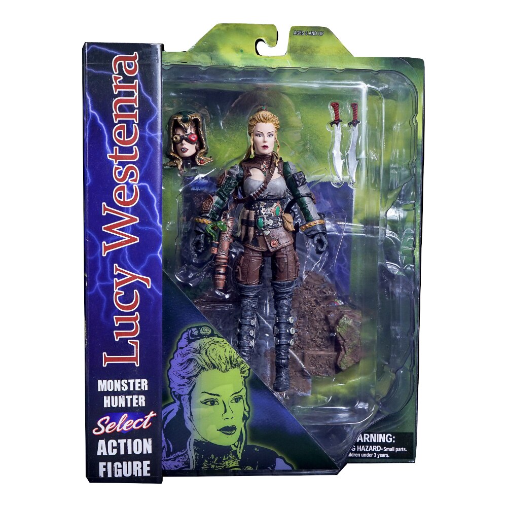 Figurina Lucy Westenra, Diamond Select Toys, Universal Monsters, 20 cm, Multicolor