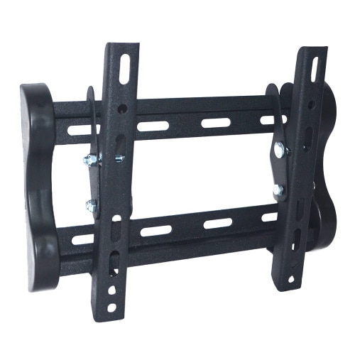 Suport TV LCD / LED Deco, pe perete, reglabil, sistem de blocare, metal, 25 - 94 cm, 40 kg, negru