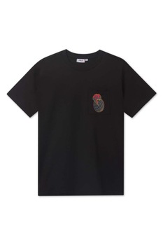 Tricou barbati, Bumbac, Fila, Negru, Negru Tricou barbati, Bumbac, Fila, Negru, Negru