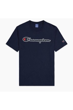 Tricou barbati, Champion, Bumbac, Albastru inchis, L Tricou barbati, Champion, Bumbac, Albastru inchis, L