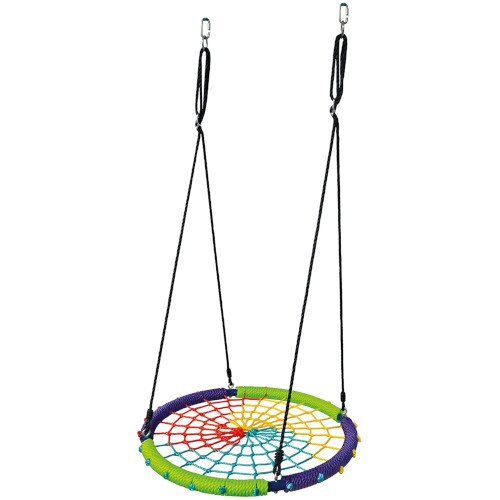 Leagan Bino Cuib cu Plasa Baby Multicolor