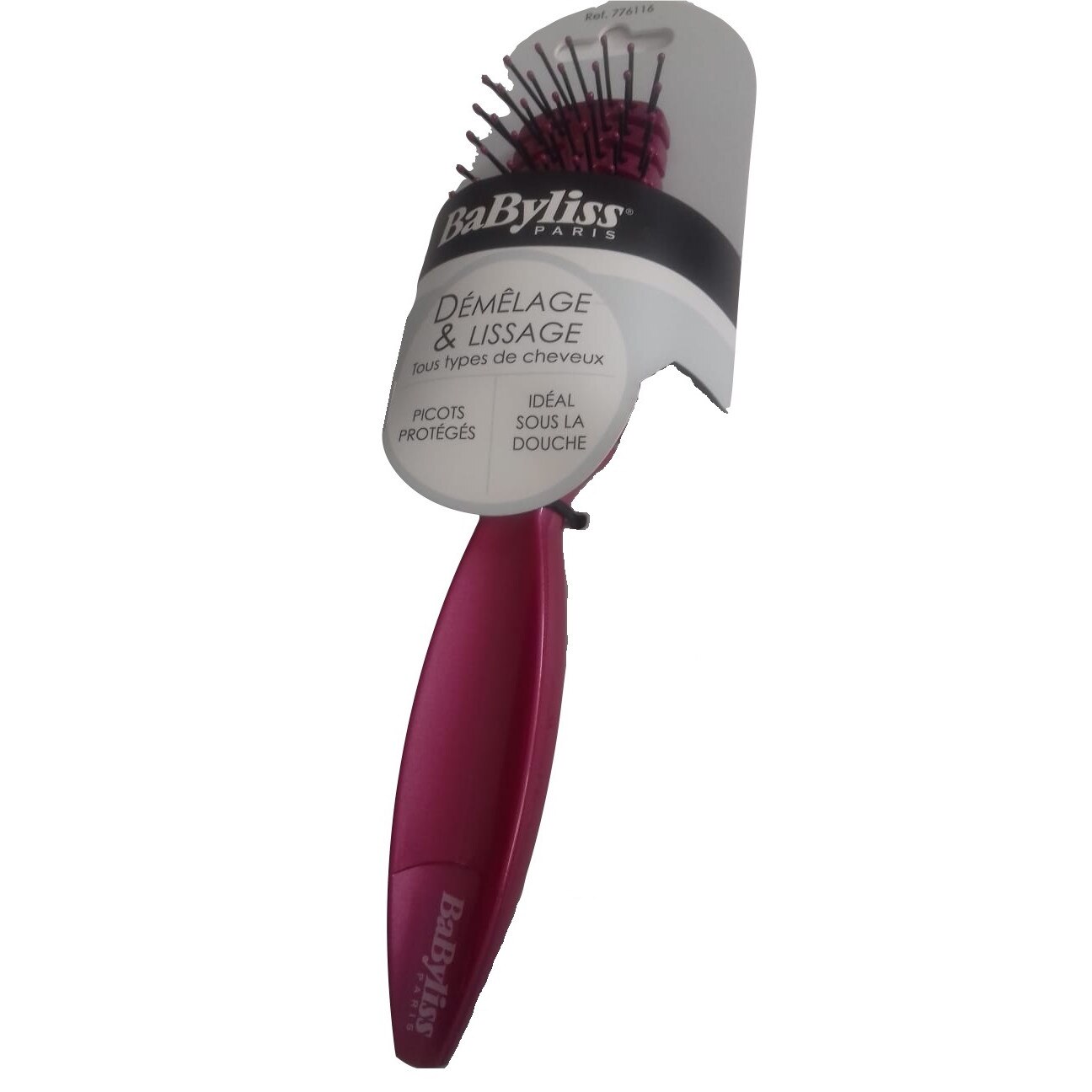 Perie pentru descurcat roz 21 cm Babyliss