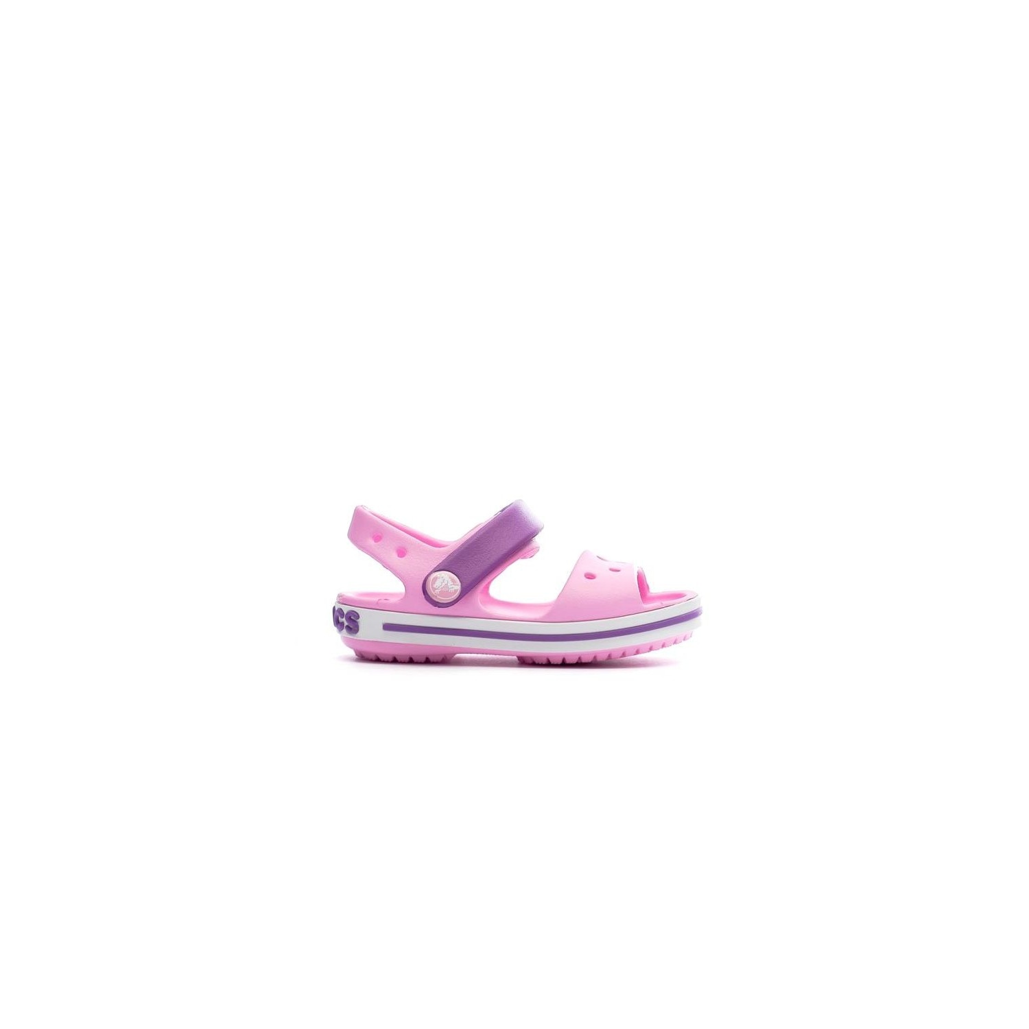 Sandale copii Crocs, Crocband, Material sintetic, Roz, 34-35 EU