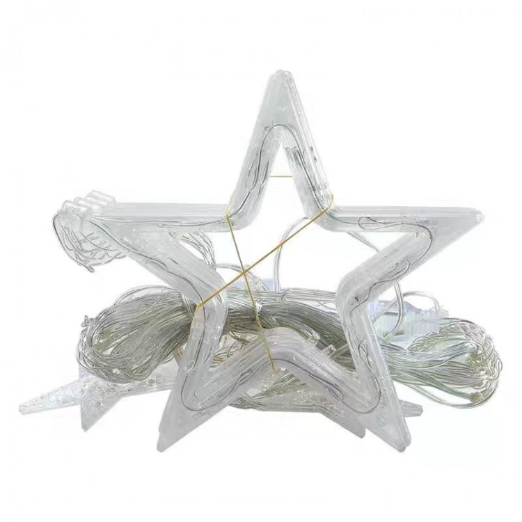 Instalatie pentru craciun perdea luminoasa ploaie de stele, Tescomak, FH-23, lungime 3 m