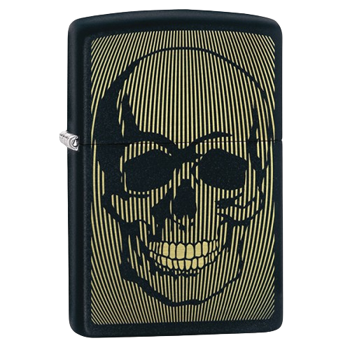 Bricheta Zippo Skull Design 49216