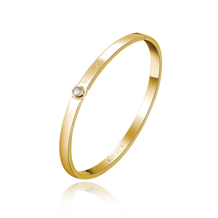 Bratara Brosway, With You, 60 mm, Auriu