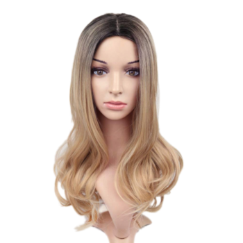 Peruca dama, Material sintetic, Blond, 70 cm Peruca dama, Material sintetic, Blond, 70 cm