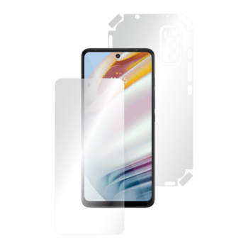 Folie de protectie Clasic Smart Protection compatibila cu Motorola G60 fullbody display si spate Folie de protectie Clasic Smart Protection compatibila cu Motorola G60 fullbody display si spate
