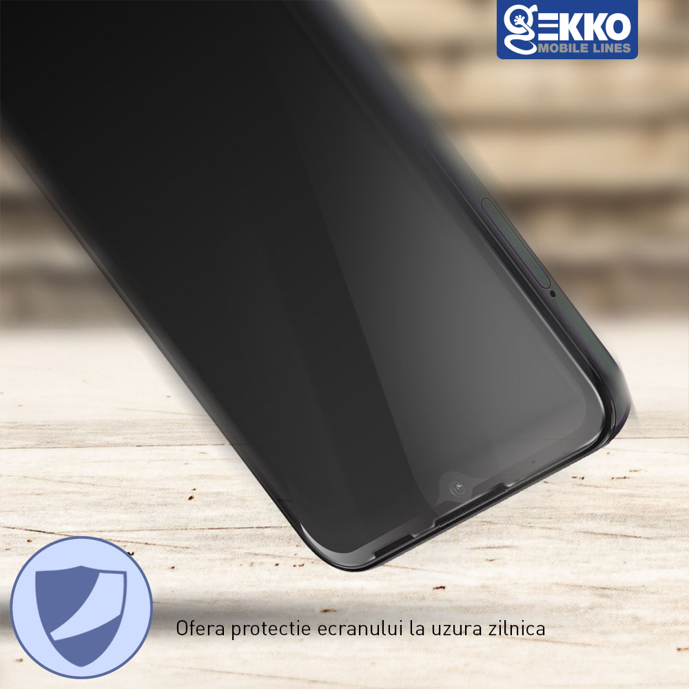 Folie sticla pentru Motorola Moto G30 / G20, G10 - Tempered Glass 6D, Full Glue, protectie ecran, margini negre, usor curbate iShield® Contur negru