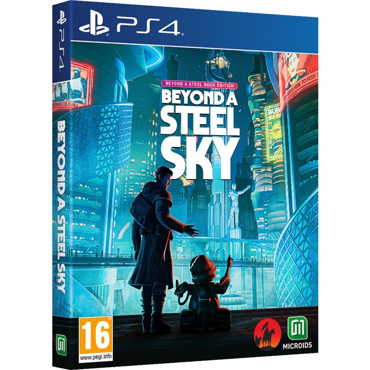 Beyond A Steel Sky Beyond A Steel Book Edition PlayStation 4 Játékszoftver