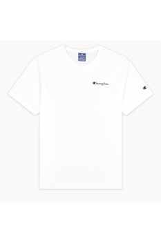 Tricou, Champion, Crewneck, 215940-WW001, Bumbac, Alb, XL Tricou, Champion, Crewneck, 215940-WW001, Bumbac, Alb, XL