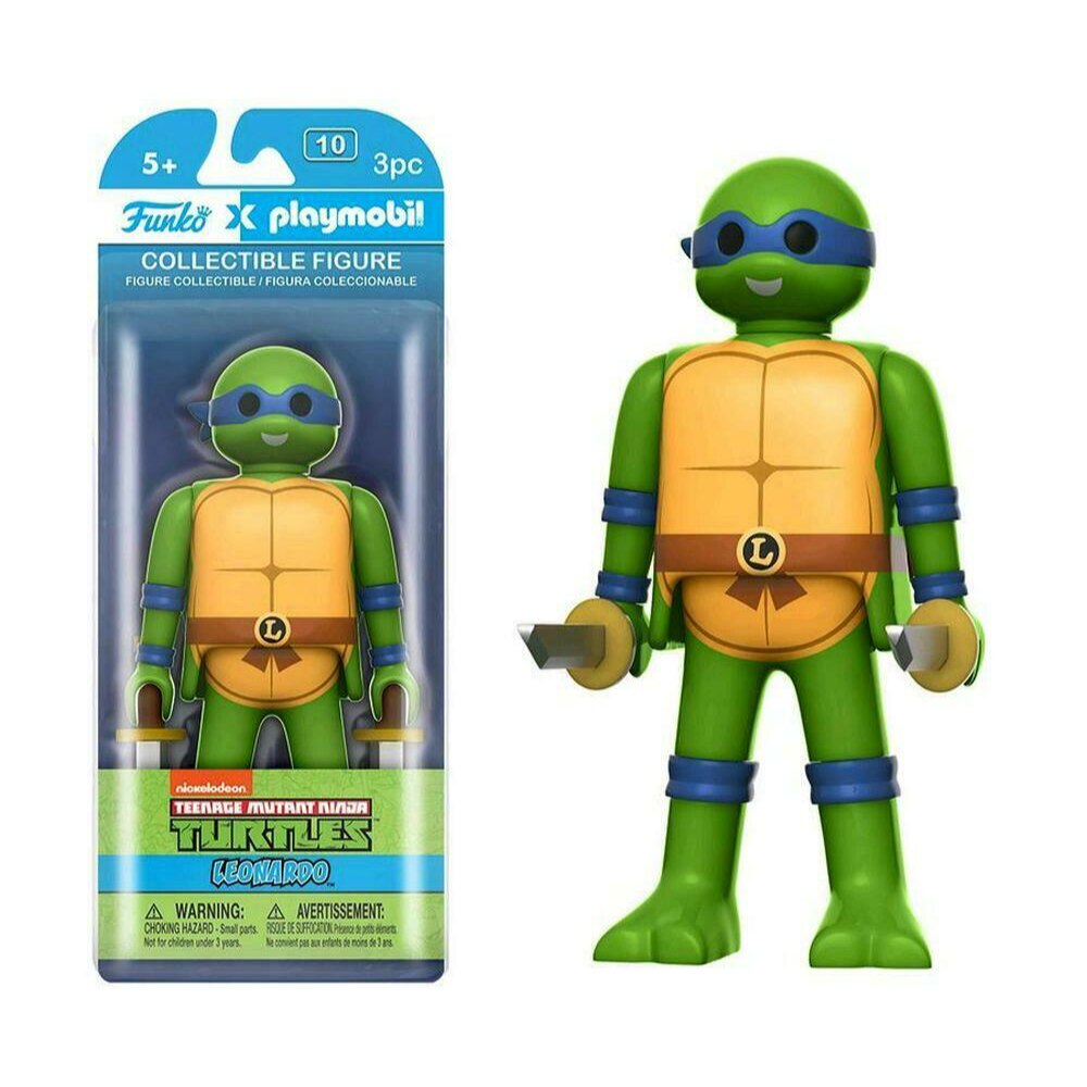 Figurina colectie Leonardo, FunKo, Ninja Turtles, 16 cm, Multicolor
