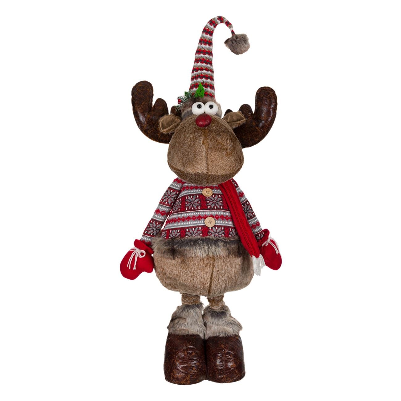 Figurina de Craciun, New Line, Model Extensibil, 150 cm, Multicolor