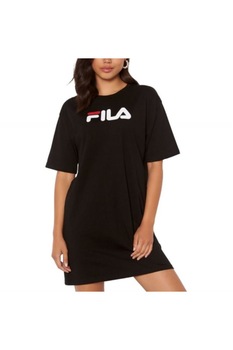 Rochie tricou, Fila, Bumbac, Negru, XS Rochie tricou, Fila, Bumbac, Negru, XS