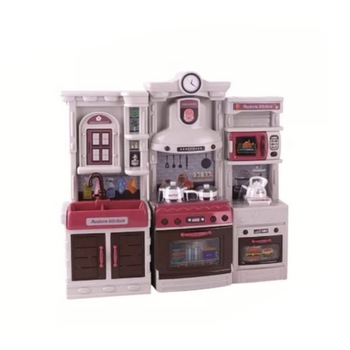 Set de bucatarie electronica si moderna , din 3 corpuri si 30 accesorii , sunete si lumini , 37 cm Set de bucatarie electronica si moderna , din 3 corpuri si 30 accesorii , sunete si lumini , 37 cm
