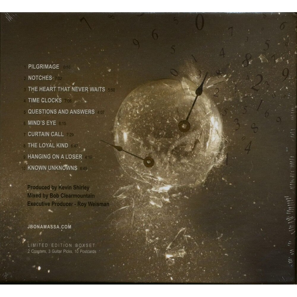 Joe Bonamassa Time Clocks [Deluxe Boxset] (cd) eMAG.ro