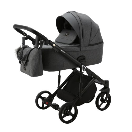 Carucior 3 in 1 Marco Adamex Dark Grey GA3