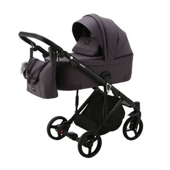 Carucior 3 in 1 Marco Adamex Dark Purple GA8 Carucior 3 in 1 Marco Adamex Dark Purple GA8