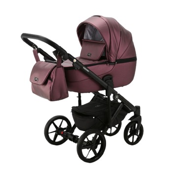 Carucior copii 3 in 1 Bibione Adamex Purple SM8 Carucior copii 3 in 1 Bibione Adamex Purple SM8