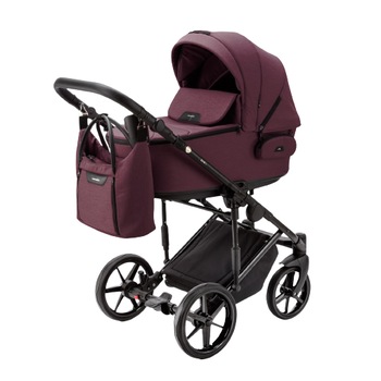 Carucior copii 3 in 1 Zico Adamex Burgundy TK73 Carucior copii 3 in 1 Zico Adamex Burgundy TK73