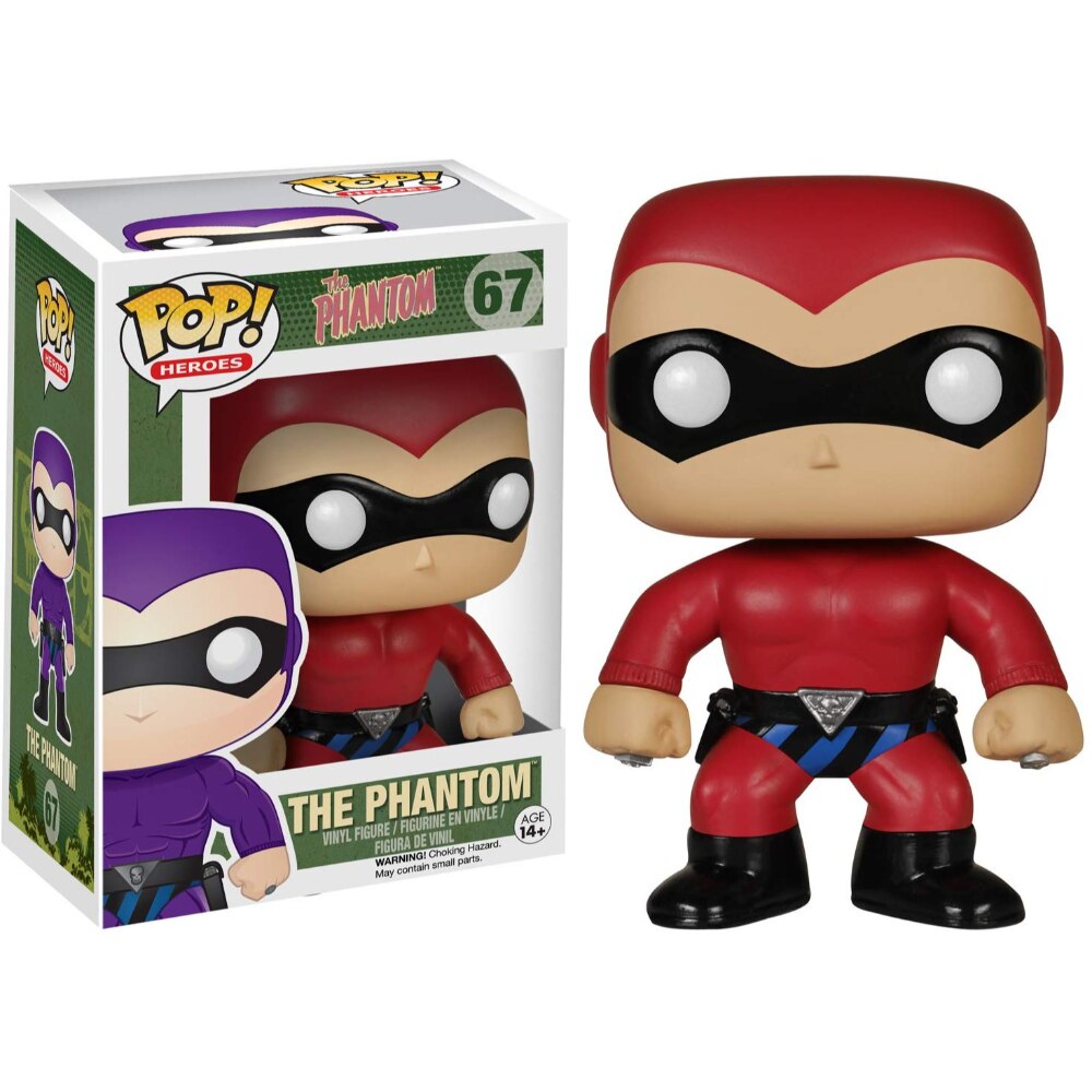 Figurina The Phantom, FunKo, POP, 10 cm, Rosu