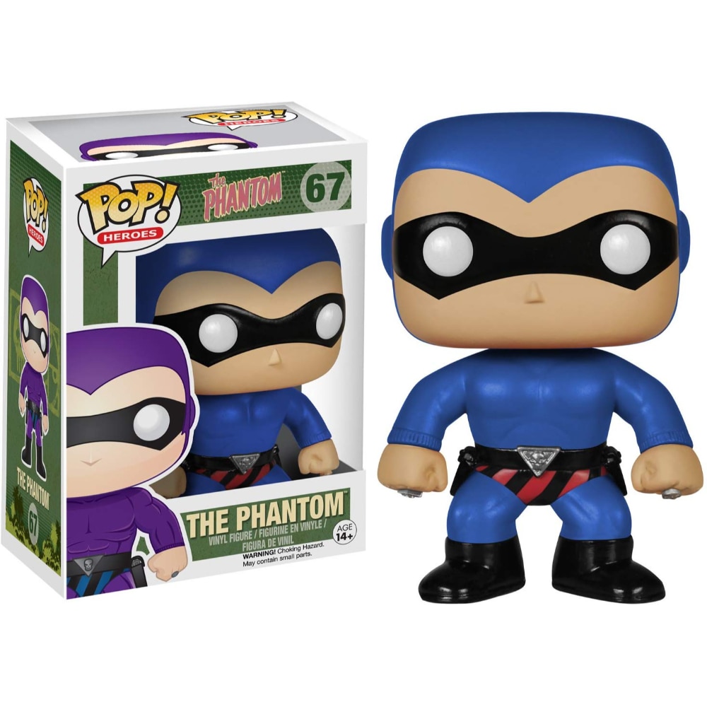 Figurina The Phantom, FunKo, POP, 10 cm, Albastru
