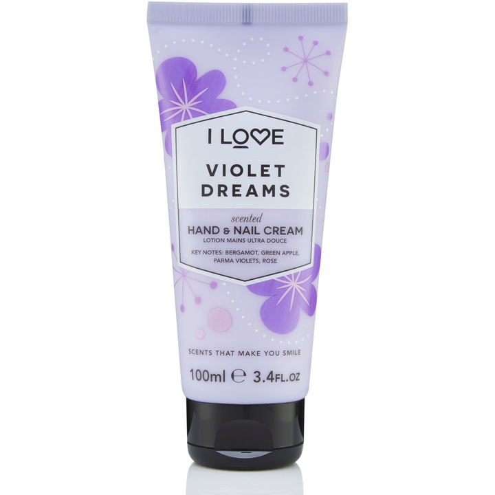 I Love Violet Dreams Kéz- és körömápoló krém, 100 ml