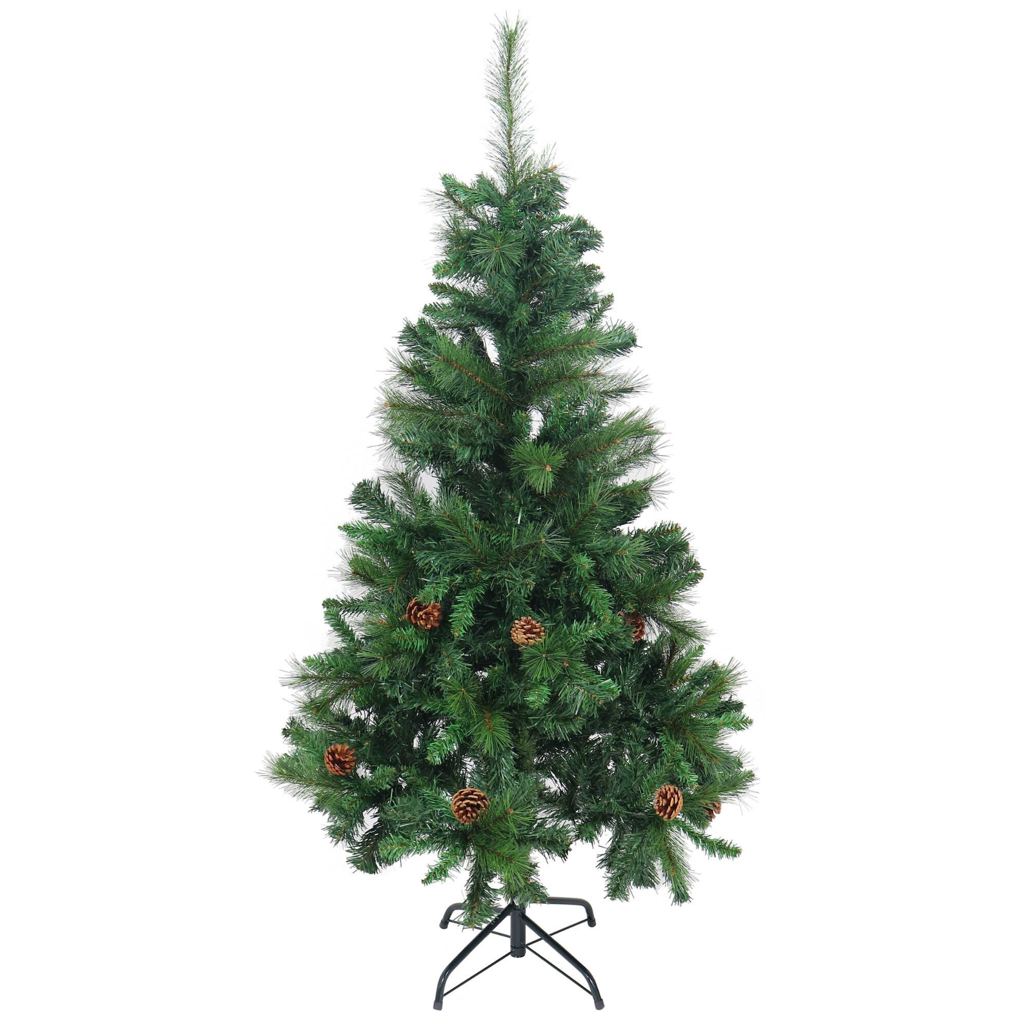 Brad artificial iMK®, Suport inclus, Isi mentine aspectul ingrijit, Inaltime de 150 cm, 418 de varfuri